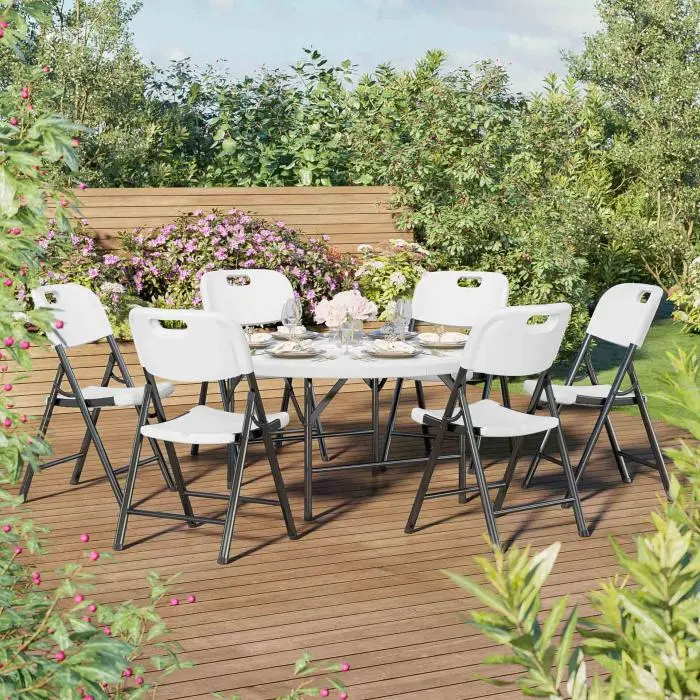 White Folding Chairs